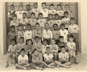 ECOLE PAUL BERT GARCONS 1960  CM1 M. FRANCOIS COSTA